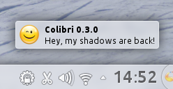 Colibri says hello