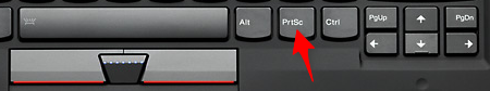 lenovo print screen button