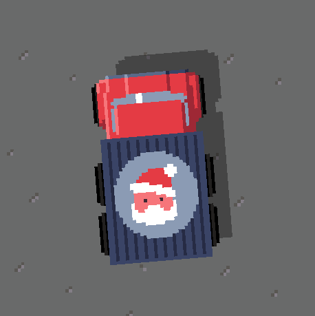 Santa truck