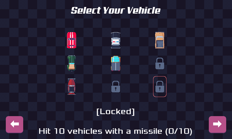 Locked vehicles