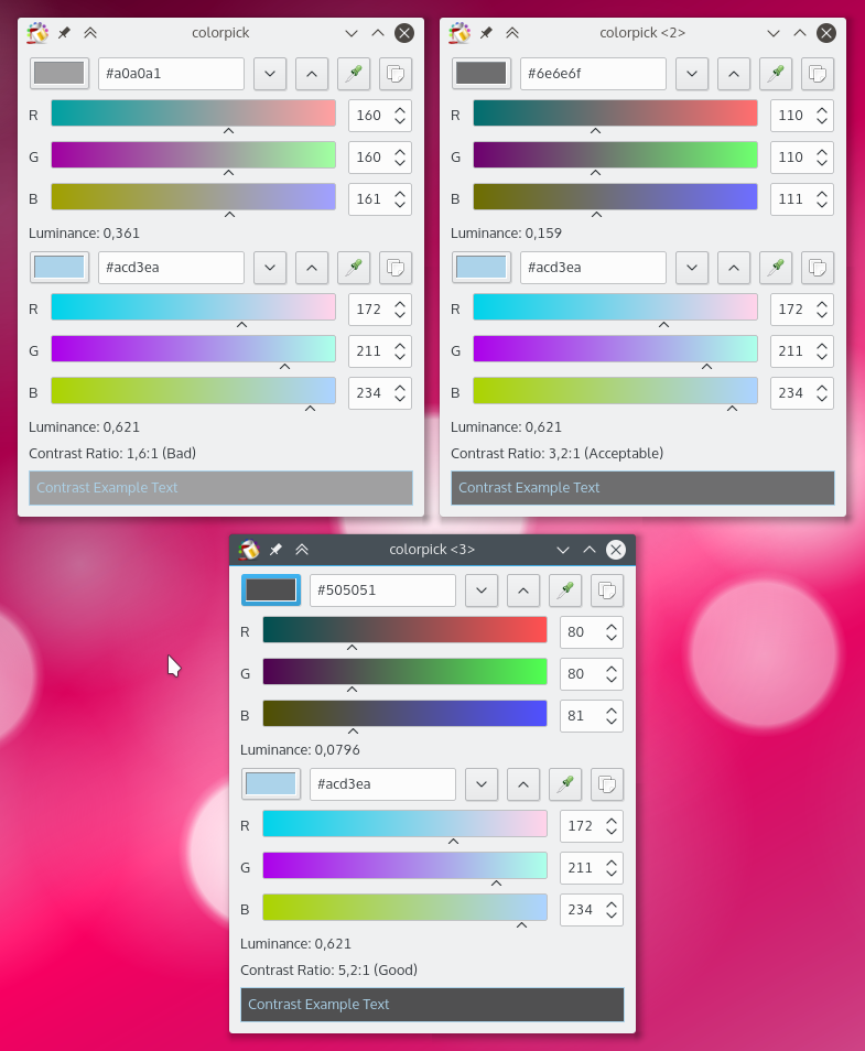 Screenshot of Colorpick