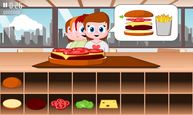 Screenshot of Burger Party